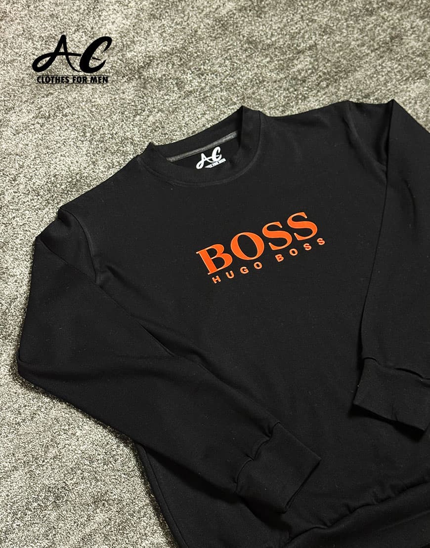 بلوز آستین بلند مردانه یقه گرد هوگو باس کد HUGO BOSS-AC-5545 — تصویر ۲