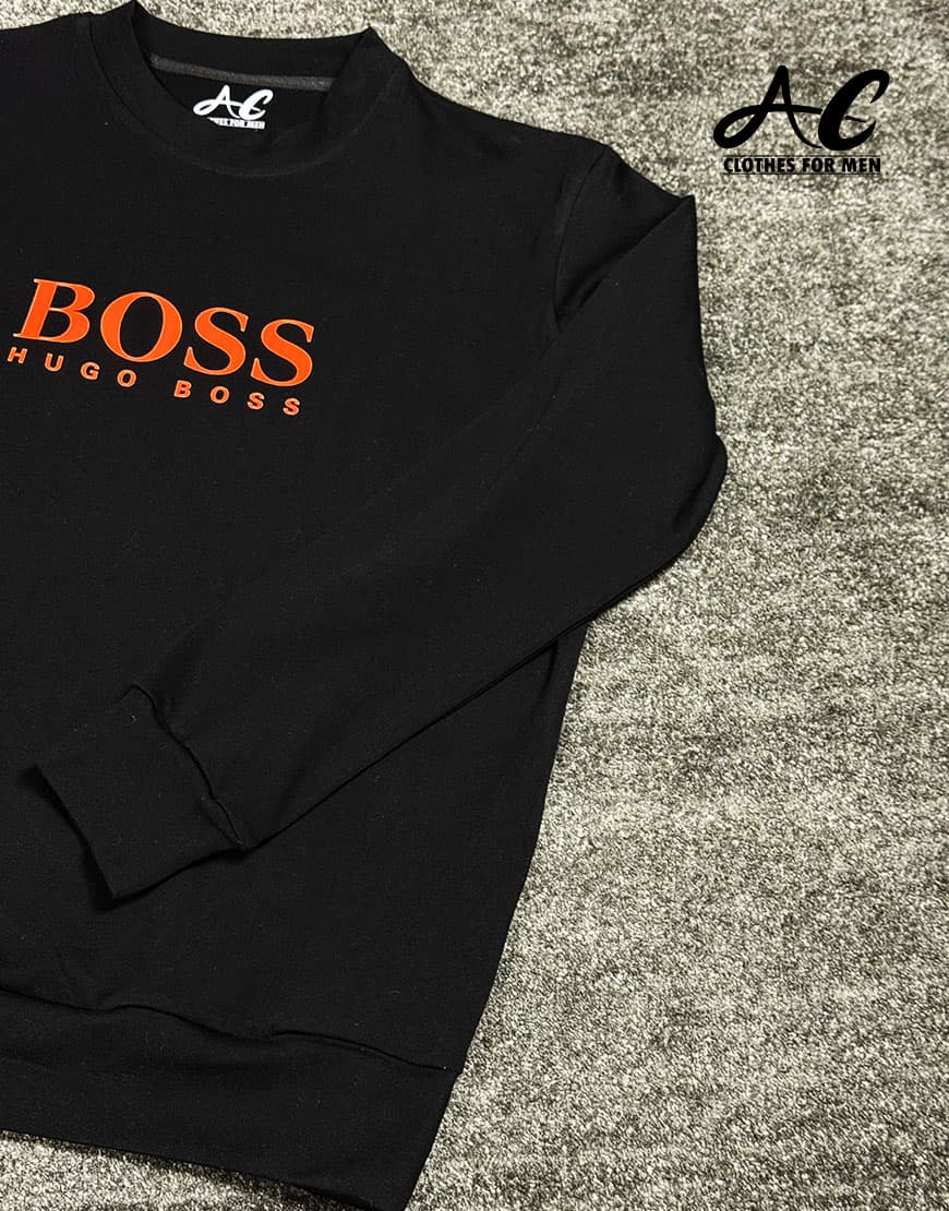 بلوز آستین بلند مردانه یقه گرد هوگو باس کد HUGO BOSS-AC-5545 — تصویر ۳