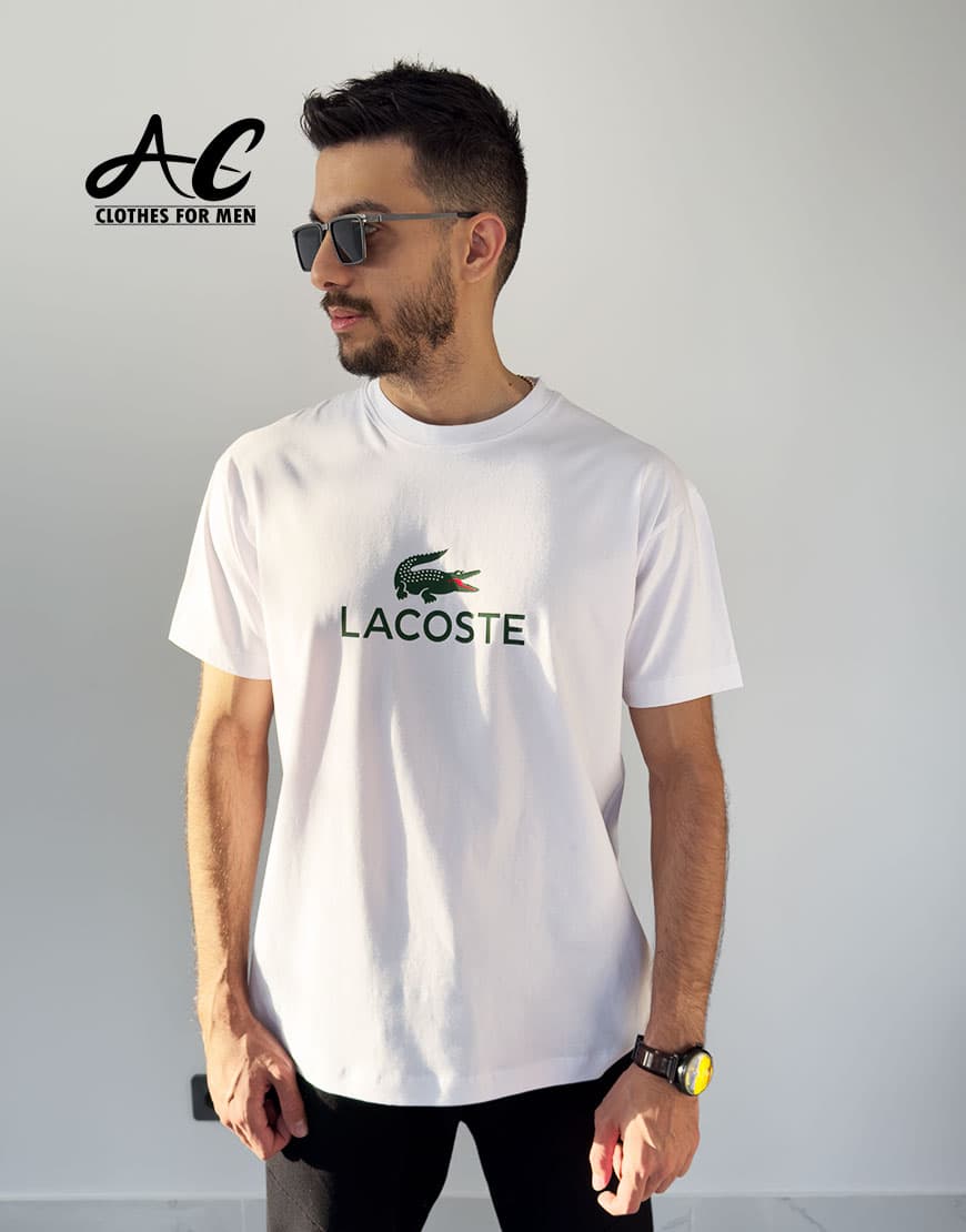 تی شرت آستین کوتاه مردانه لاکوست Lacoste-AC-3358