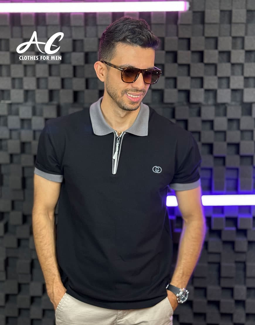 پولوشرت آستین کوتاه مردانه گوچی GUCCI-AC-8028 — تصویر ۲