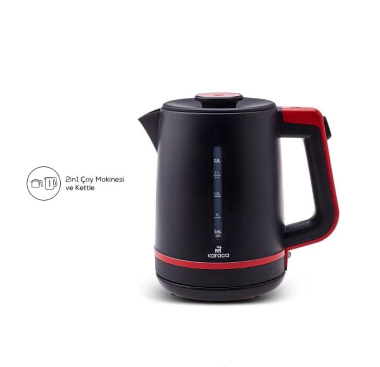 چاییساز برقی کاراجا مدل Maxi Tea قرمز — تصویر ۶