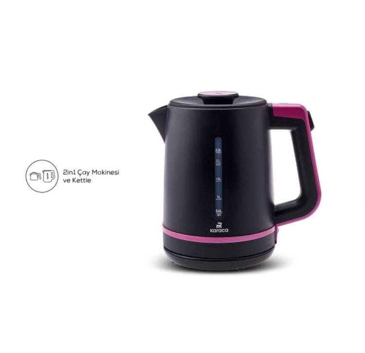 چاییساز برقی کاراجا مدل Maxi Tea سرخابی — تصویر ۶