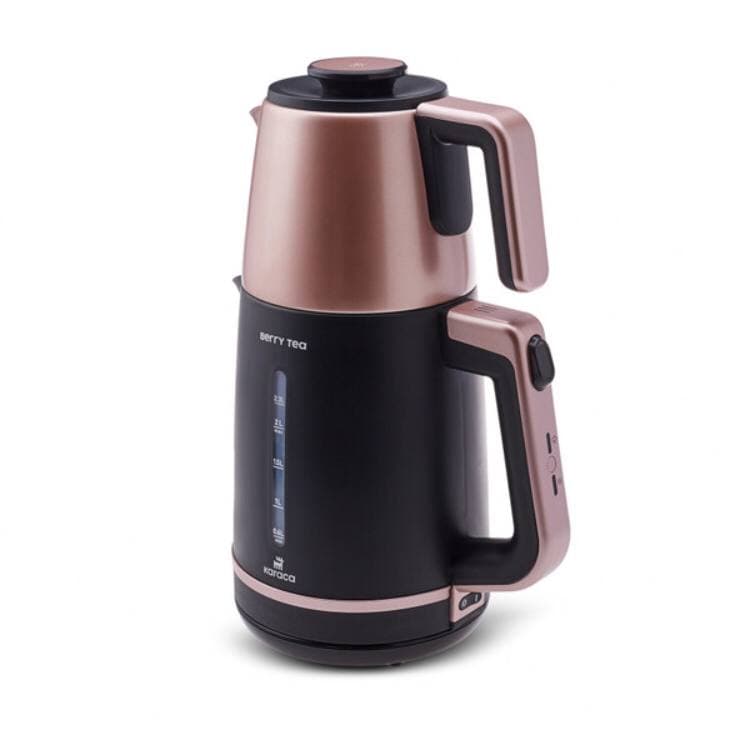 چاییساز برقی کاراجا مدل Berry Tea رزگلد — تصویر ۳