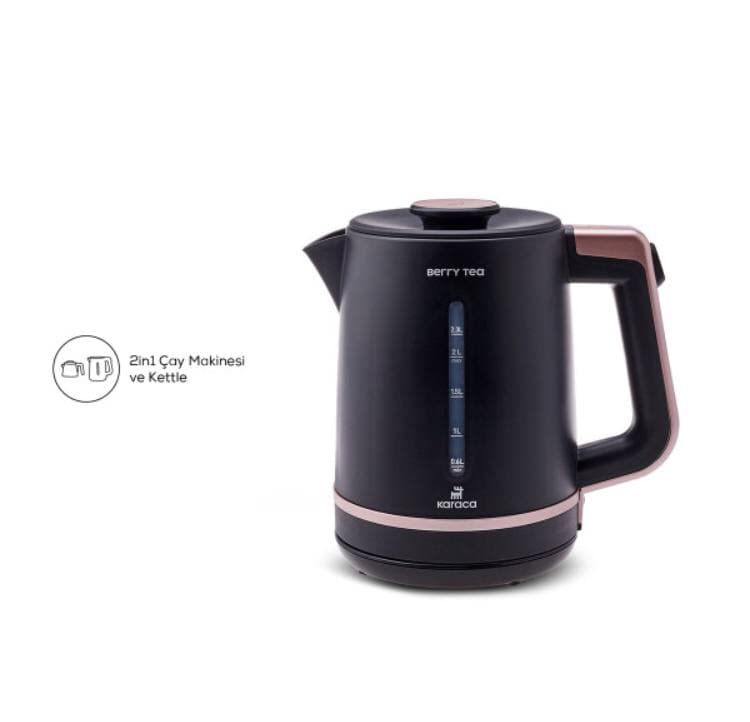 چاییساز برقی کاراجا مدل Berry Tea رزگلد — تصویر ۴
