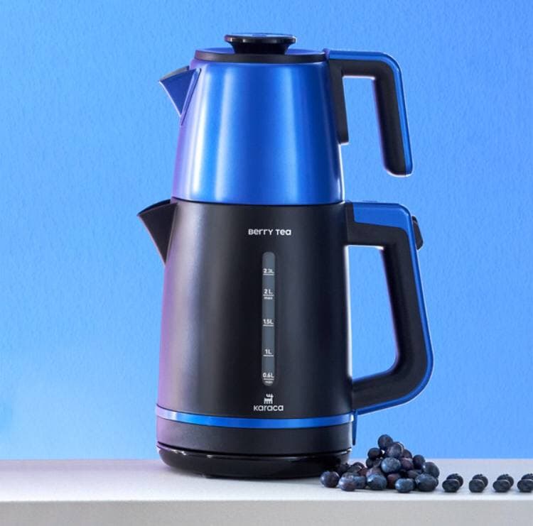 چاییساز برقی کاراجا مدل Berry Tea آبی
