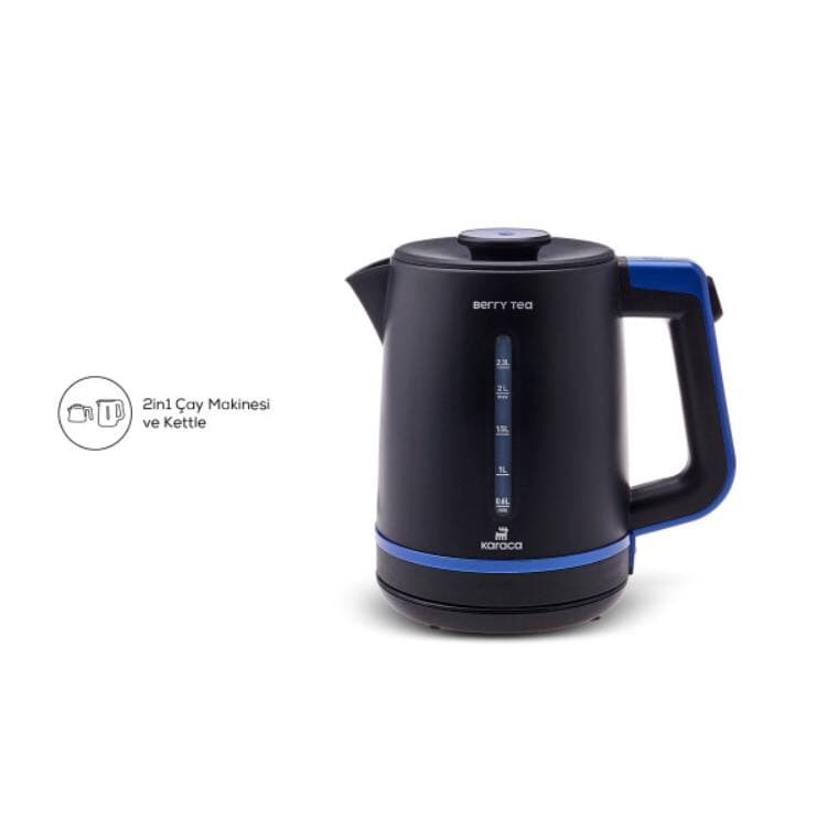 چاییساز برقی کاراجا مدل Berry Tea آبی — تصویر ۴