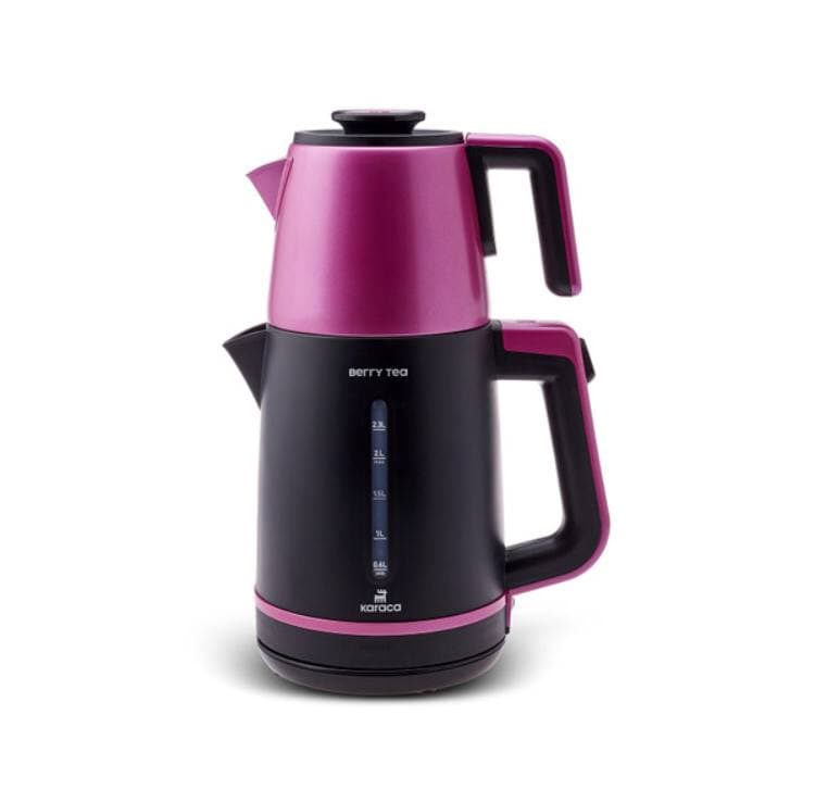 چاییساز برقی کاراجا مدل Berry Tea سرخابی — تصویر ۳