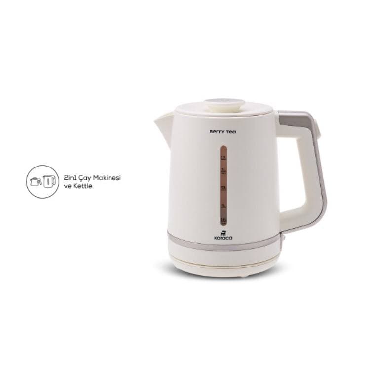 چاییساز برقی کاراجا مدل Berry Tea سفید — تصویر ۳