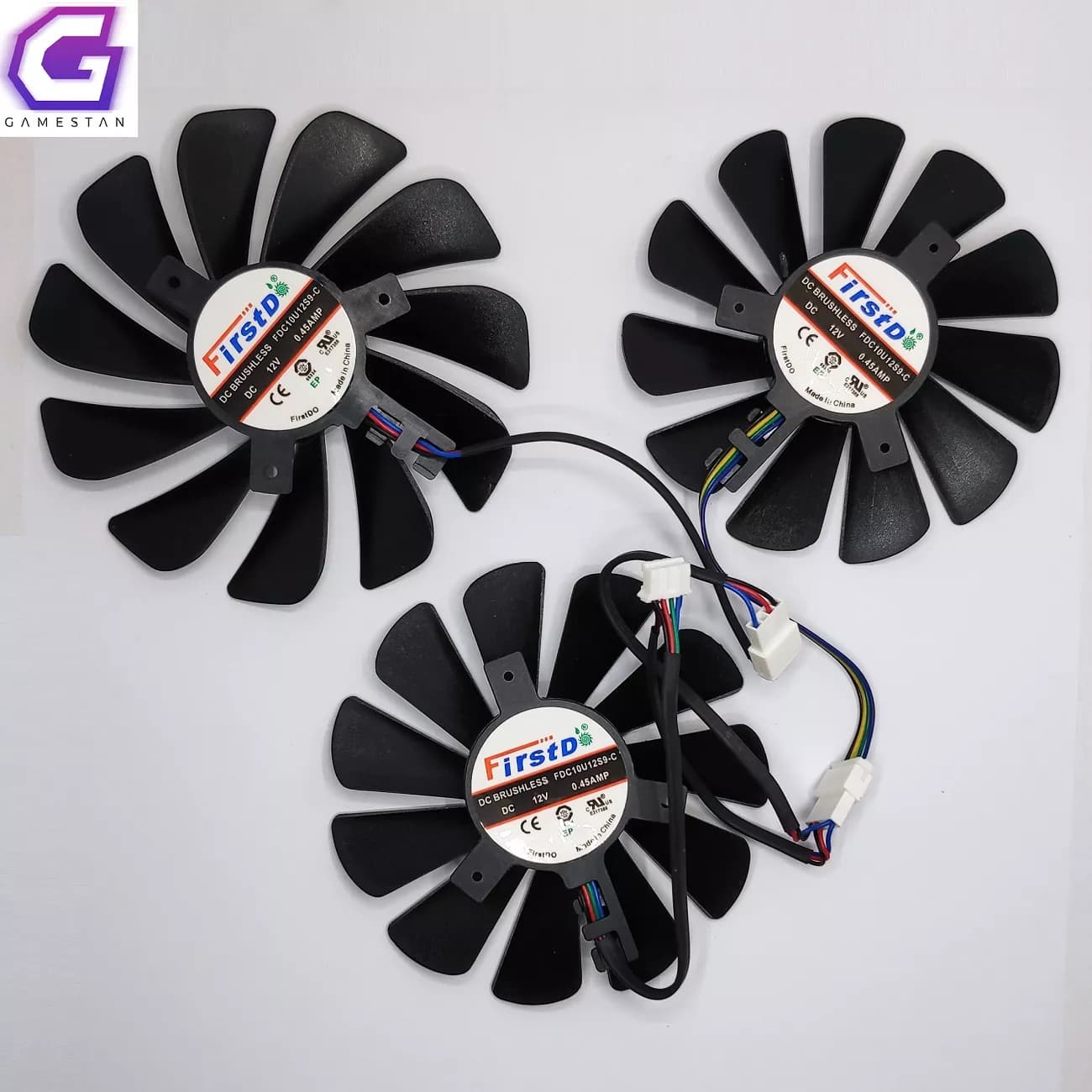 فن کارت گرافیک ایکس اف ایکس XFX RX5700/5700XT/THICC III (یک عدد فن) — تصویر ۳