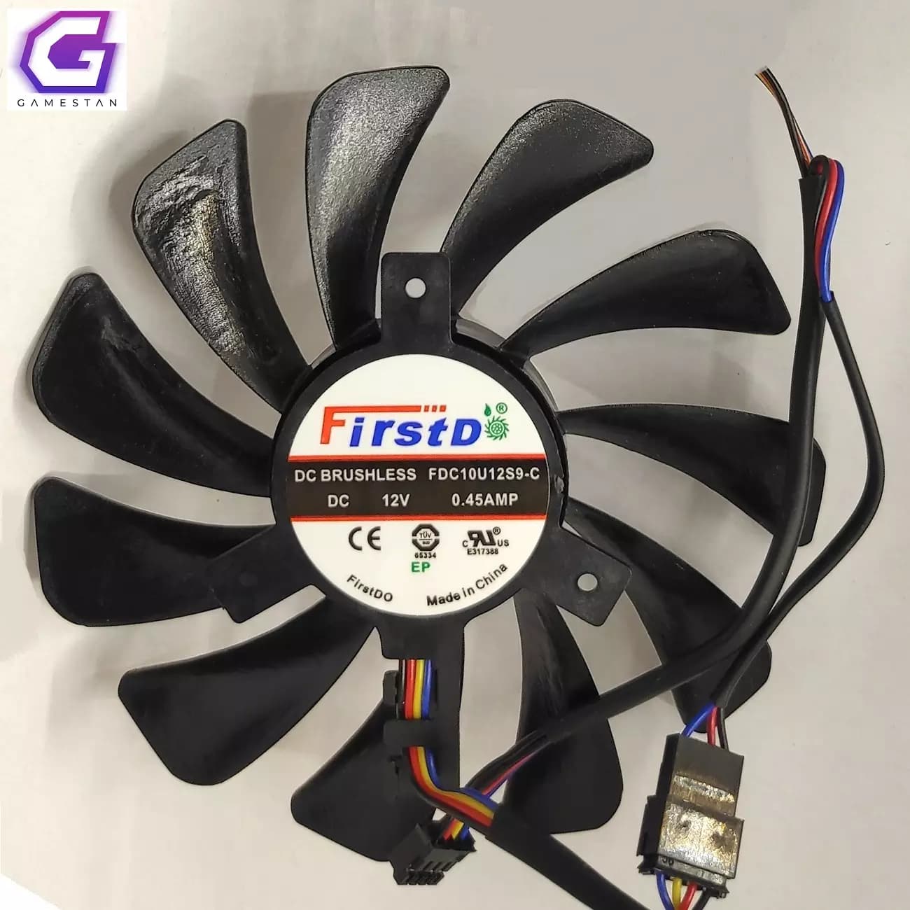 فن کارت گرافیک ایکس اف ایکس XFX RX580/5600/5700 (یک عدد فن کپی) — تصویر ۴