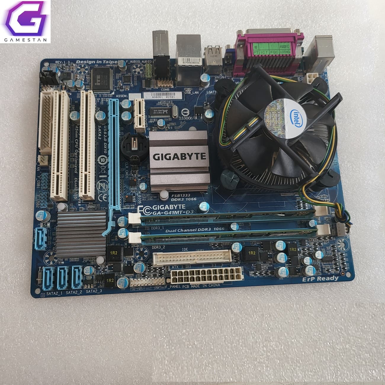 باندل مادربرد ایسوس GIGABYTE G41 – کار کرده