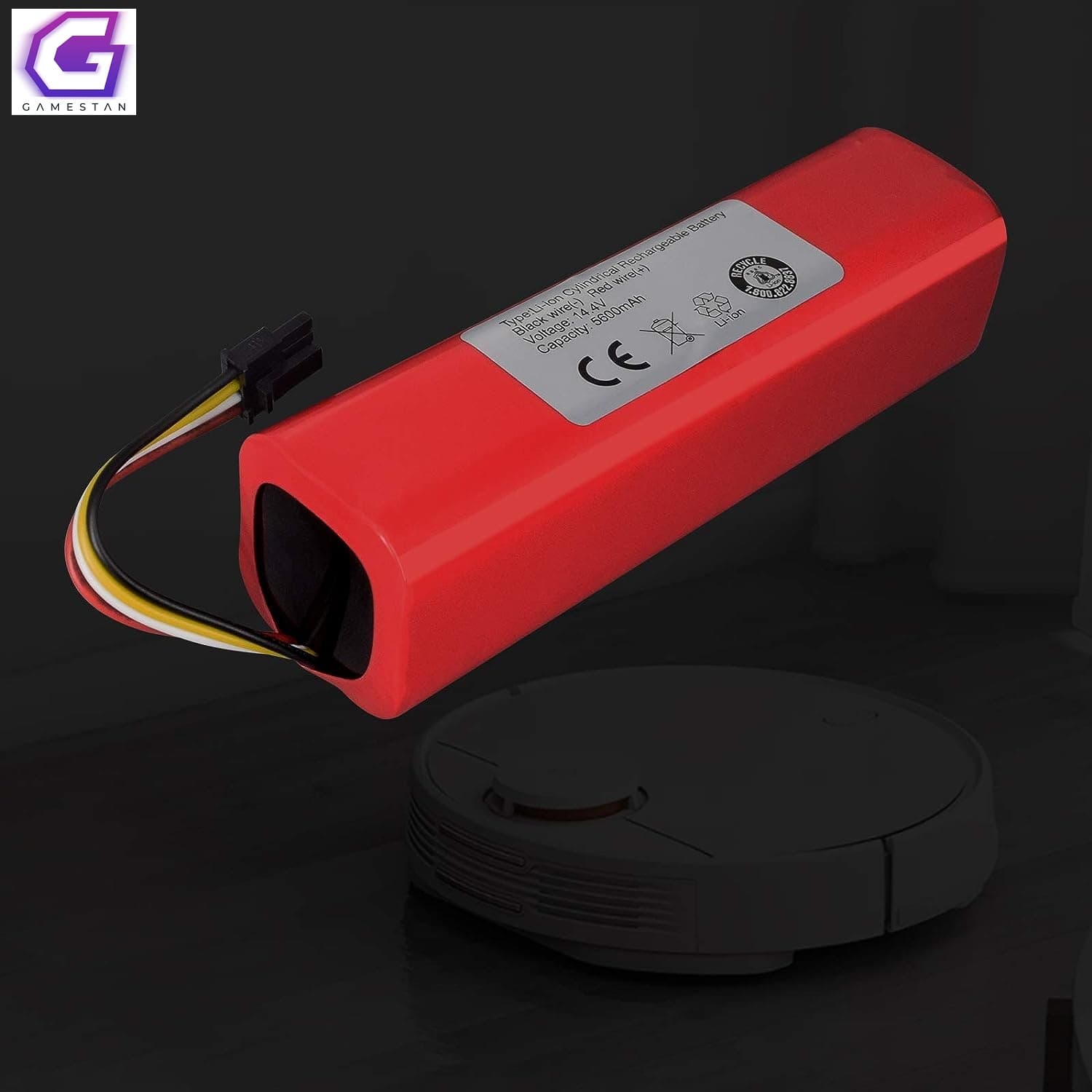 باتری جارو رباتیک هوشمند شیائومی مدل Mi Roborock E25 — تصویر ۲