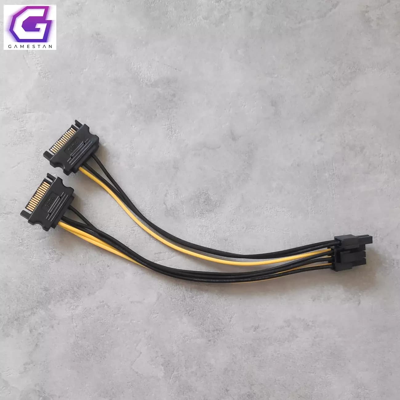 تبدیل برق 8 پین کارت گرافیک از دو ساتا (SATA)
