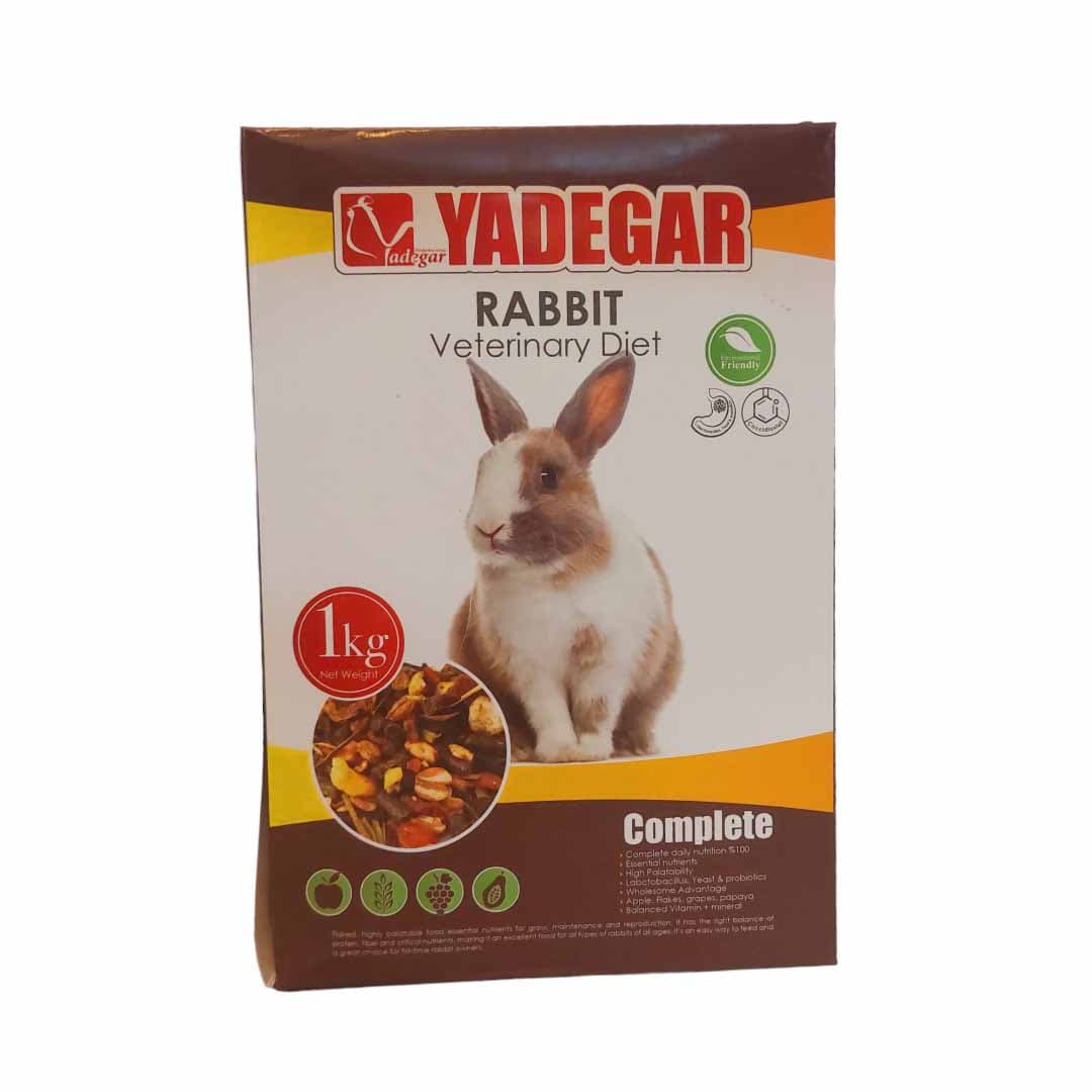 غذای آجیلی خرگوش برند YADEGAR وزن 1 کیلوگرم