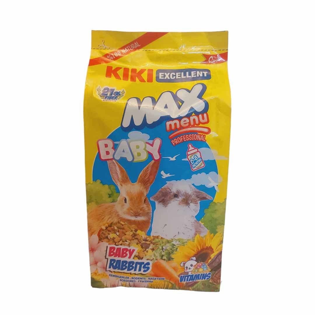 غذای کامل بچه خرگوش برند KIKI مدل MAX menu