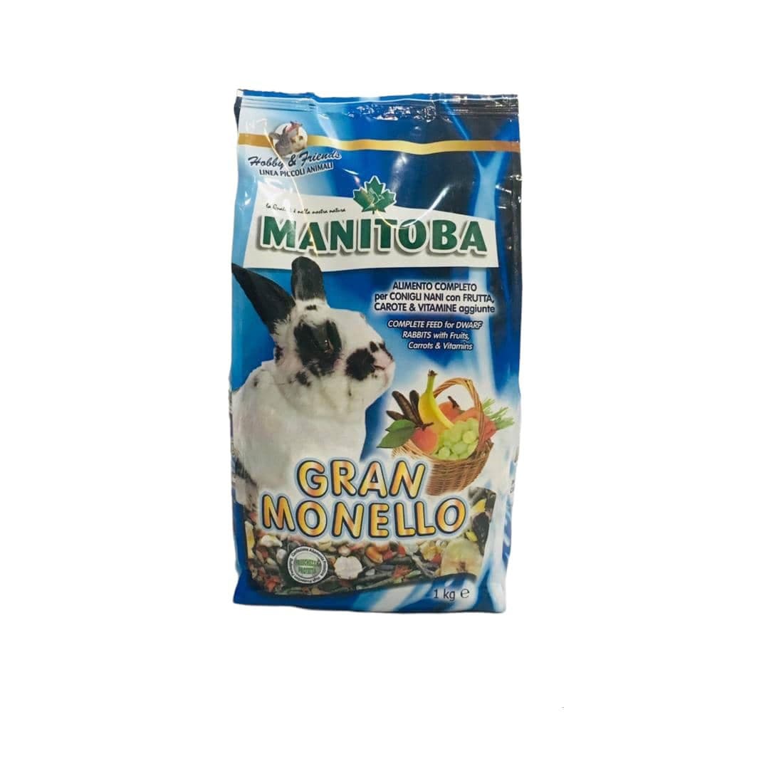 غذای آجیلی خرگوش برند MANITOBA مدل GRAN MONELLO