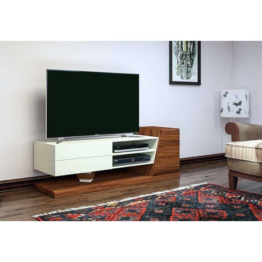 میز تلویزیون جوتی مدل X2 160_TEAK — تصویر ۳