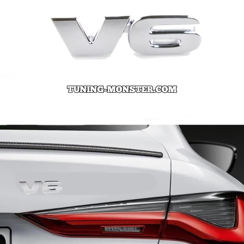 آرم استیل V6 شش سیلندری 8.5 CM — تصویر ۵