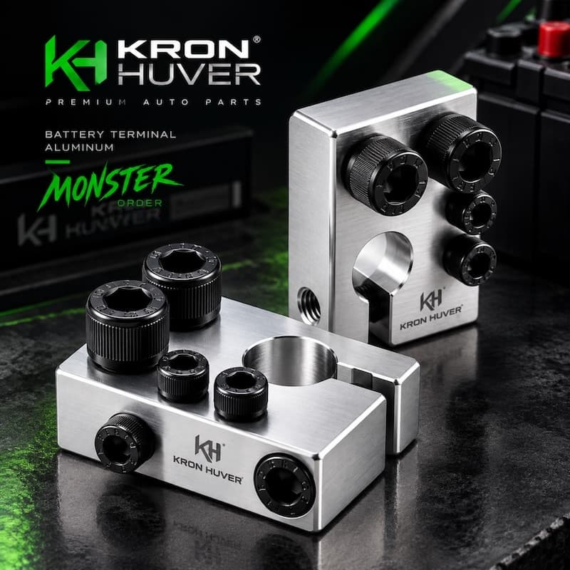 سرباتری آلومنیومی KRON HUVER سفارش MONSTER
