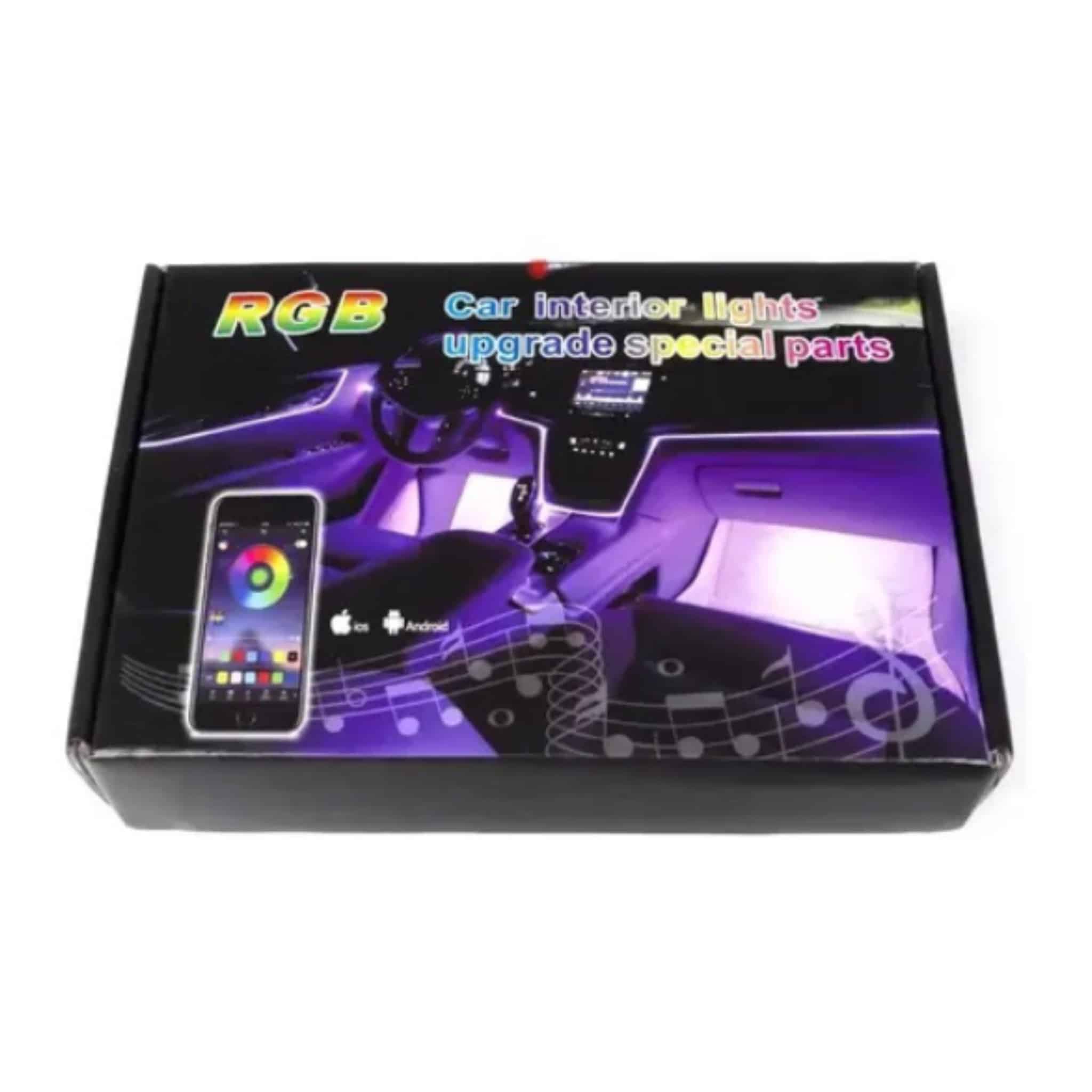 ال وایر RGB فیبر نوری ۵ سری ۶ متری اپ موبایل و ریموت — تصویر ۷