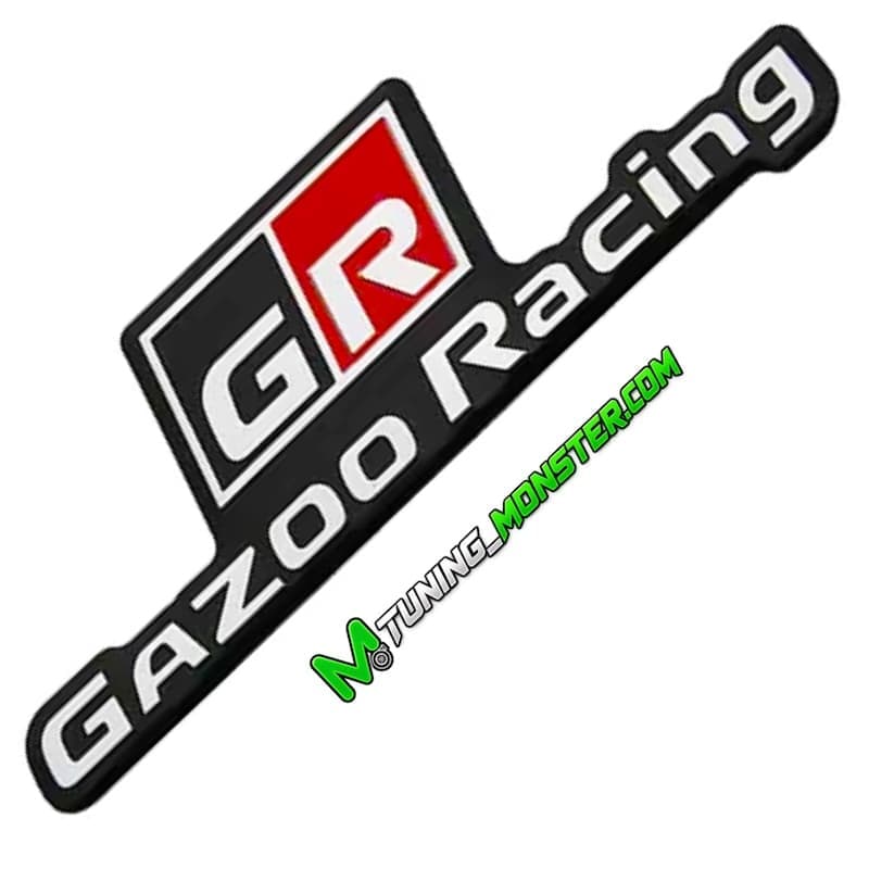 آرم فلزی GR GAZOO Racing تویوتا استیل