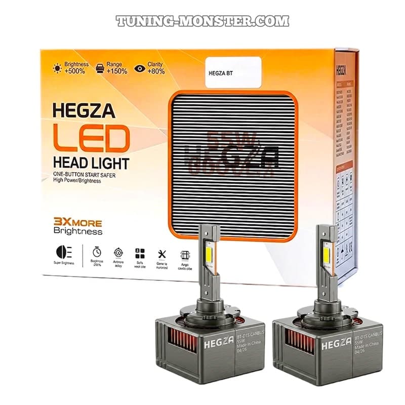 هدلایت D1S هگزا HEGZA سری BT 4300K — تصویر ۵