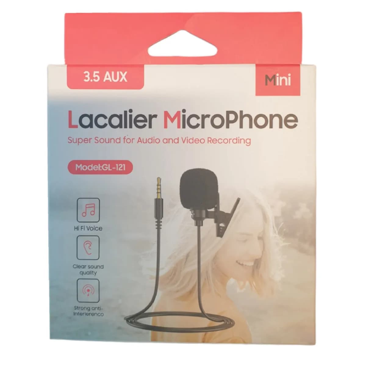 میکروفن lacalier مدل GL-121