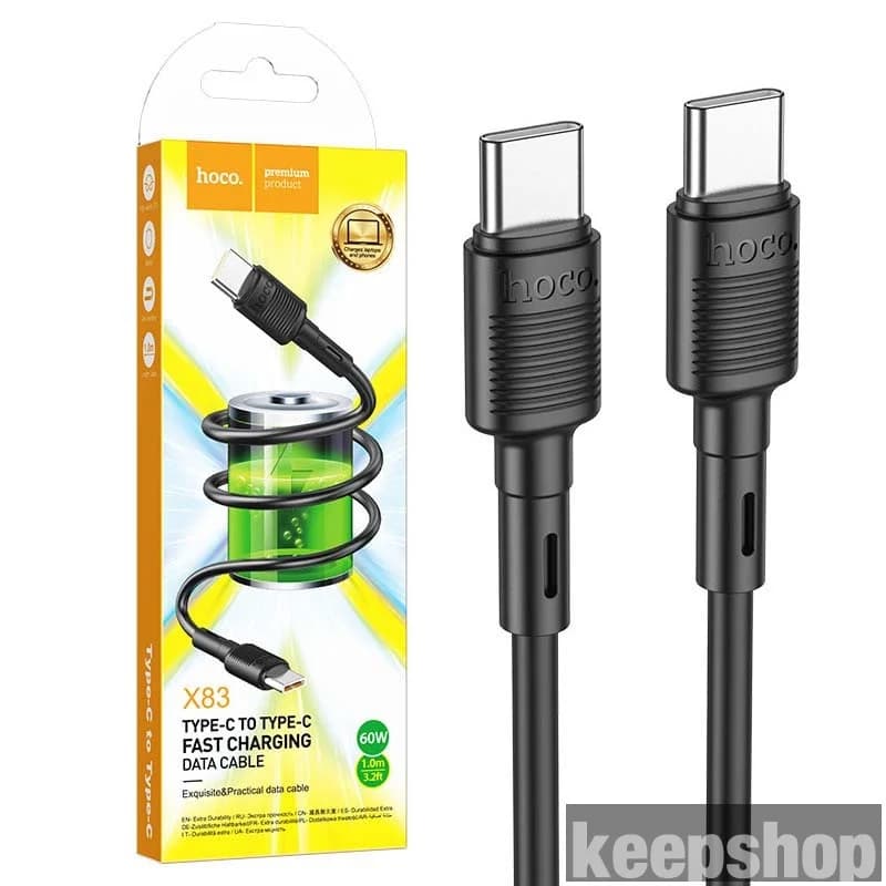 کابل شارژر هوکو x83 دوسر type c