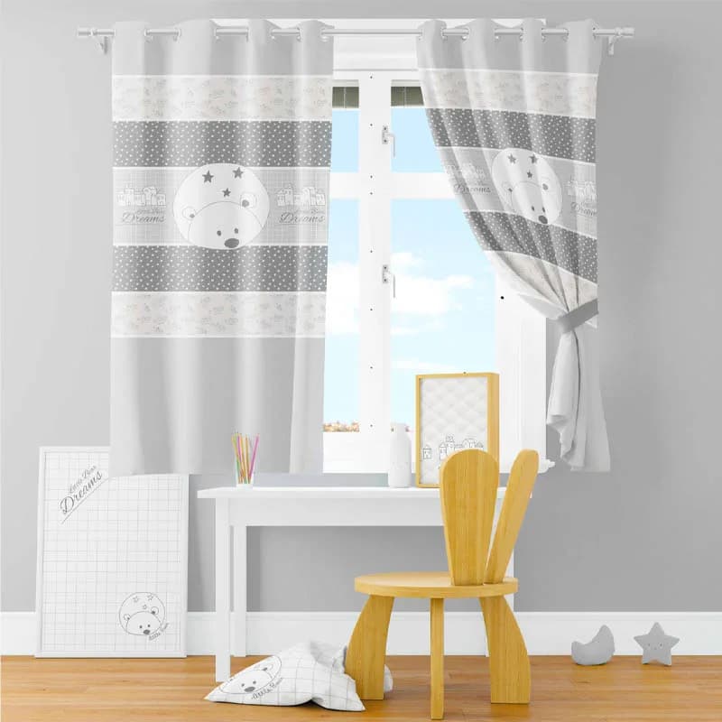 پرده اتاق Little dream Bear خرس كوچولو رزبرن RoseBorn