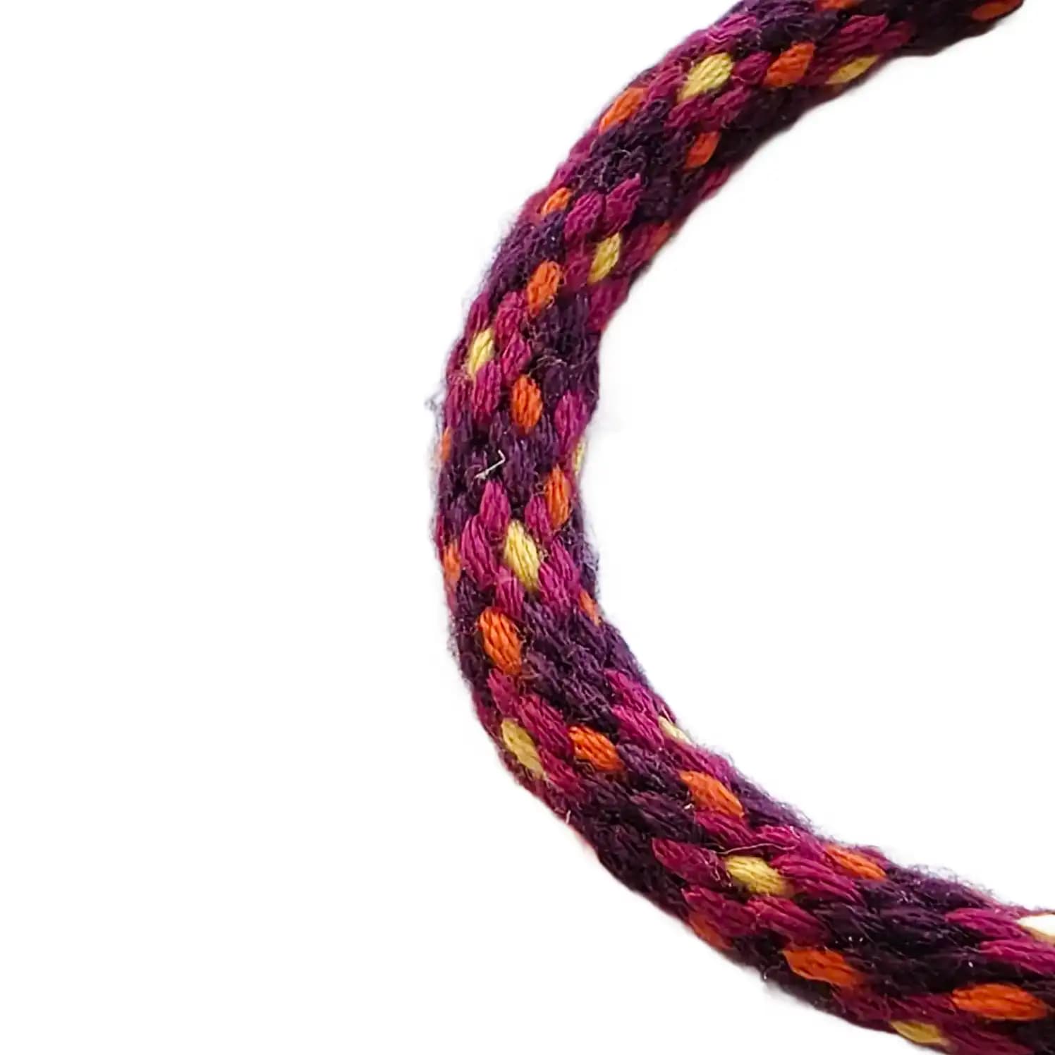 دستبند نخی بافت مدل لوله‌ ای، کد 521 — تصویر ۲