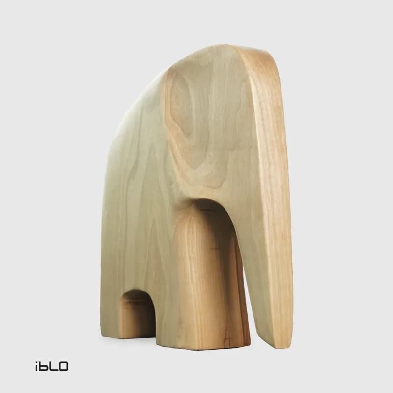 دکوری ماموت چوبی — تصویر ۲