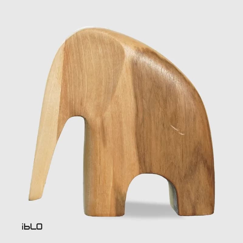دکوری ماموت چوبی — تصویر ۵