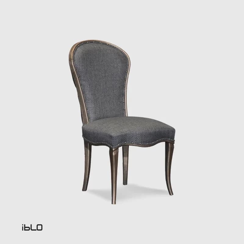 صندلی چوبی نئوکلاسیک لنا (طوسی‌ )