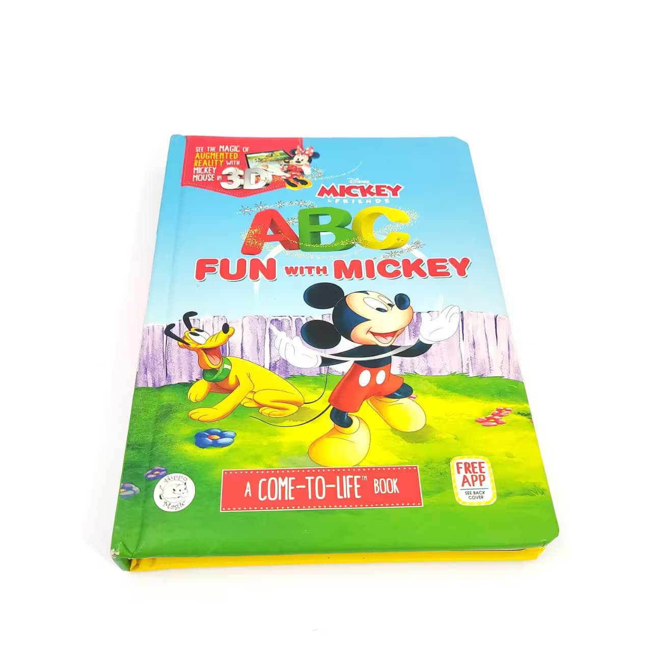 کتاب واقعیت افزوده الفبای انگلیسی میکی موس (Disney ABC Fun with Mickey 3D AR) – نسخه دیجیتال PDF