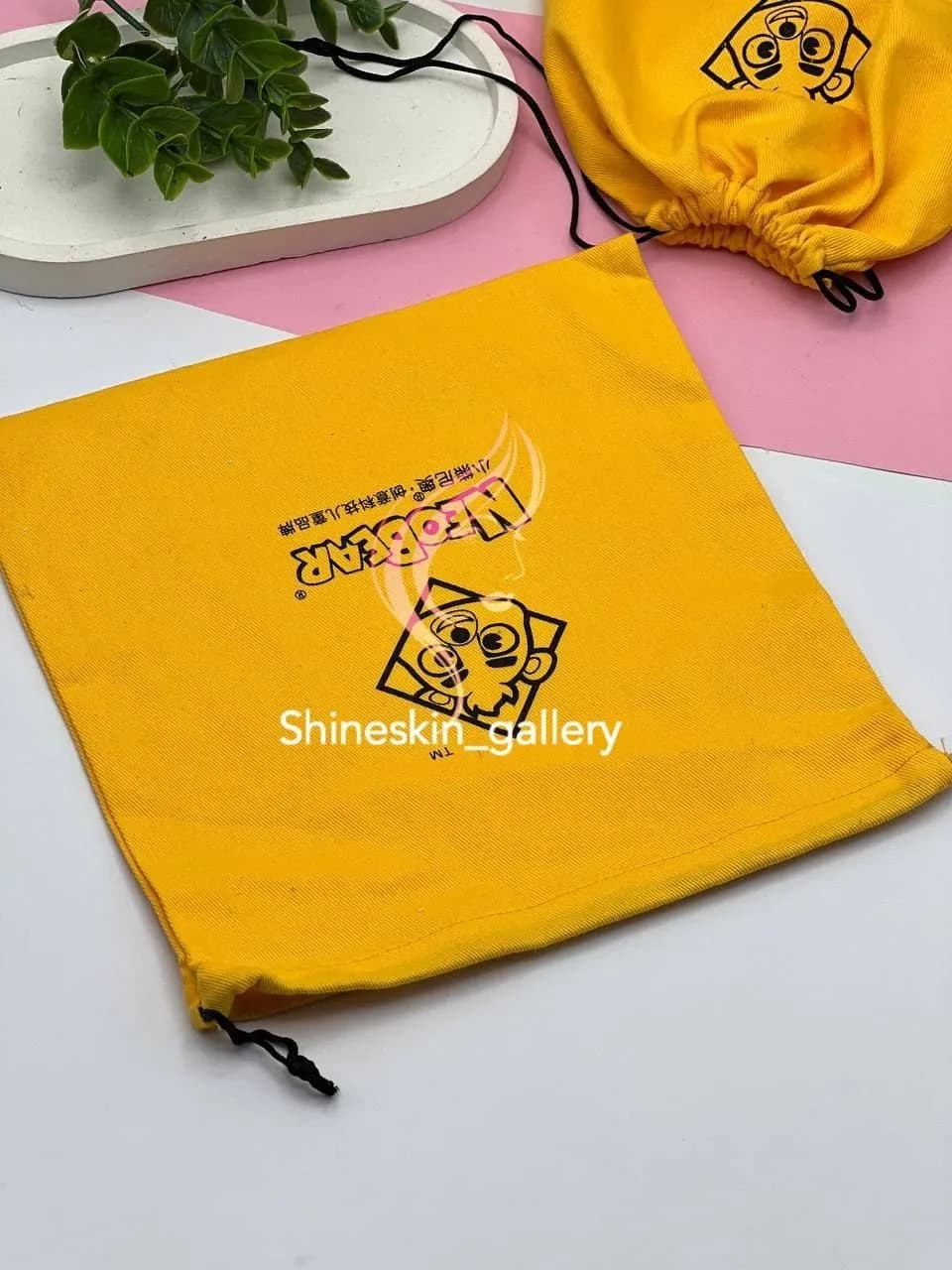 کیسه کتانی آرایشی