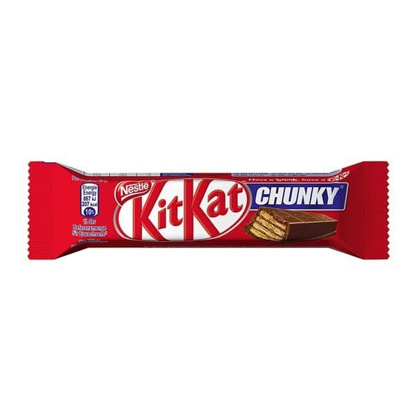 شکالت نستله – KitKat Chunkyوزن :جعبه 12