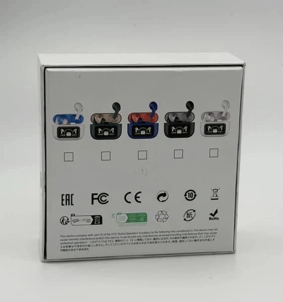 airpods pro2 touch screen ایرپاد پرو2 صفحه نمایش دار رنگی ANC/ENC — تصویر ۳
