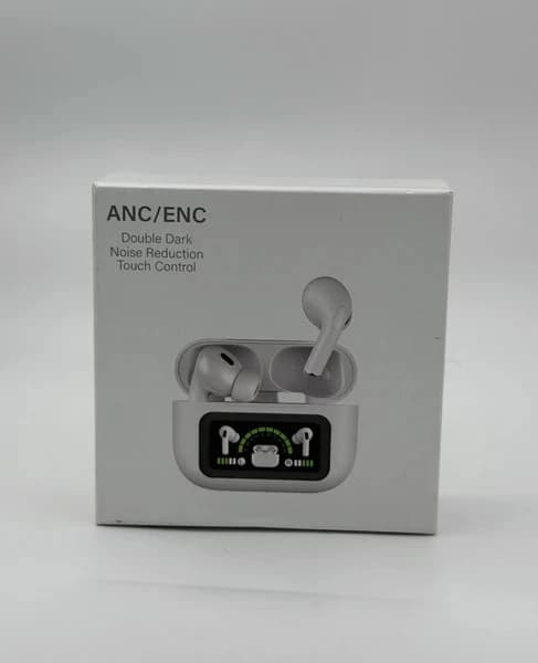 airpods pro2 touch screen ایرپاد پرو2 صفحه نمایش دار رنگی ANC/ENC — تصویر ۴
