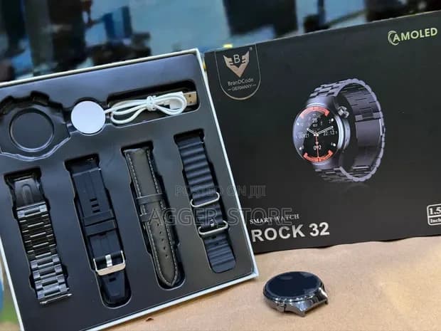 ساعت هوشمند صفحه گرد BranDCode GERMANY مدل ROCK 32 تحت لیسانس آلمان — تصویر ۴