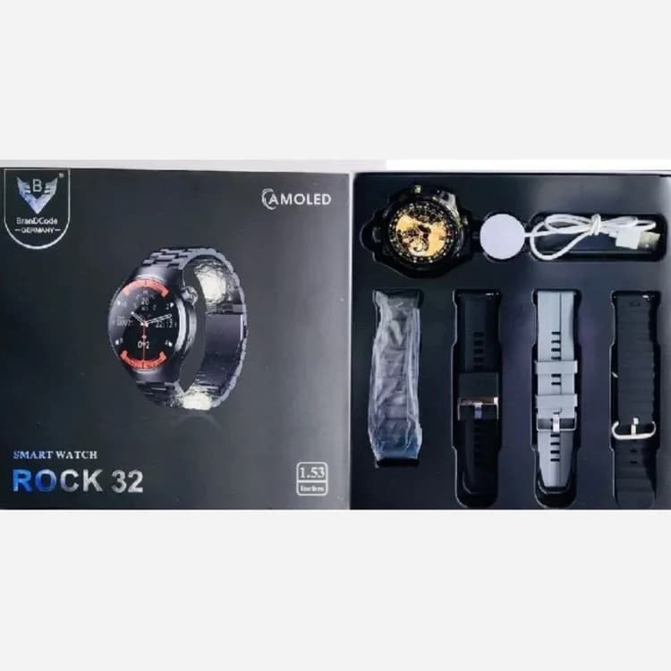 ساعت هوشمند صفحه گرد BranDCode GERMANY مدل ROCK 32 تحت لیسانس آلمان — تصویر ۳