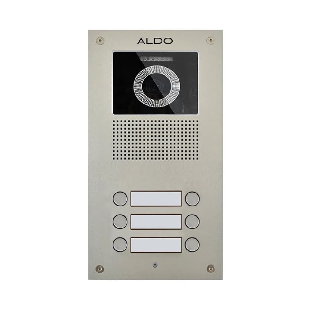 پنل آیفون تصویری 6 واحدی آلدو سری U