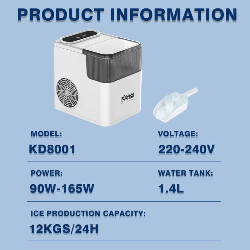 یخ ساز دی اس پی مدلdsp-KD8001 — تصویر ۲