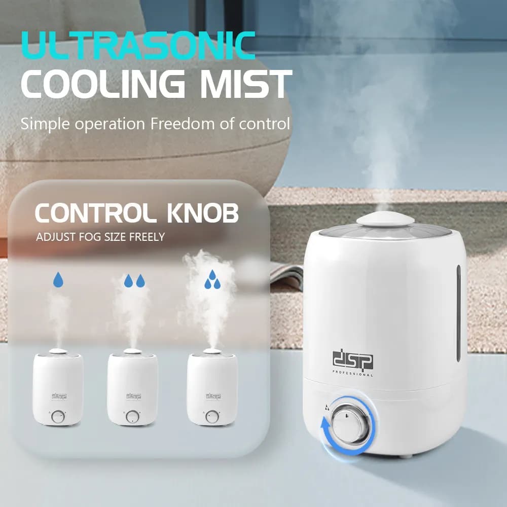 دستگاه رطوبت ساز اولتراسونیک دی اس پی دی اس پی مدلdsp-KD3084 — تصویر ۶