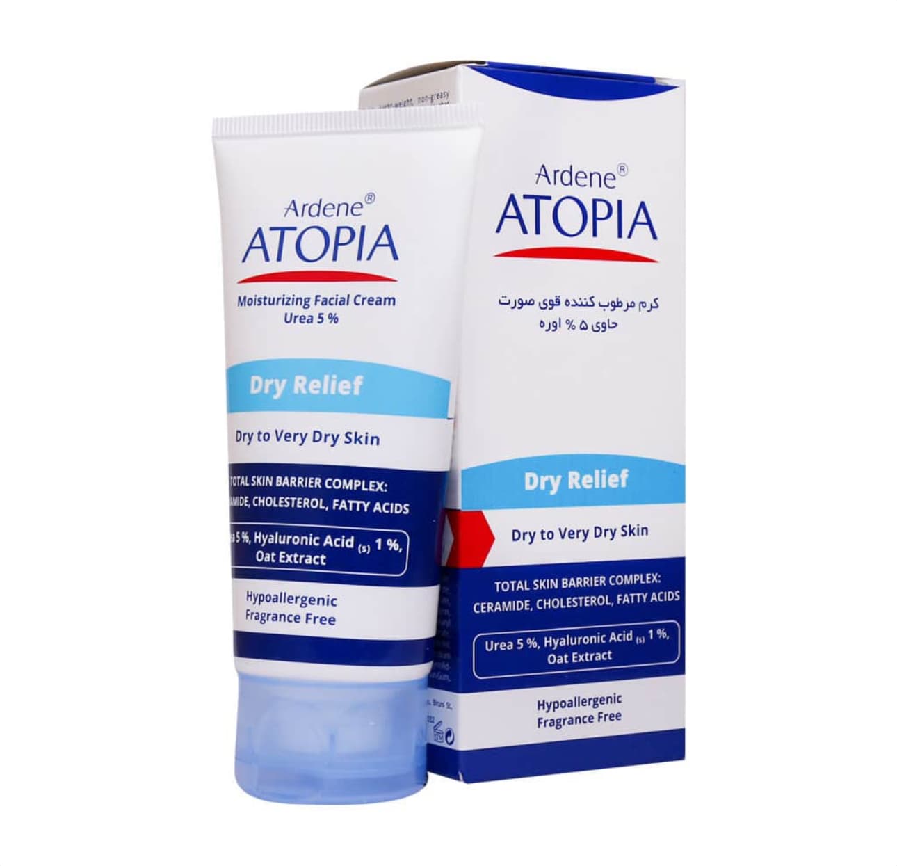 کرم مرطوب کننده 5 درصد اوره مناسب پوست های خشک 50ml آتوپیا آردن Ardene Atopia