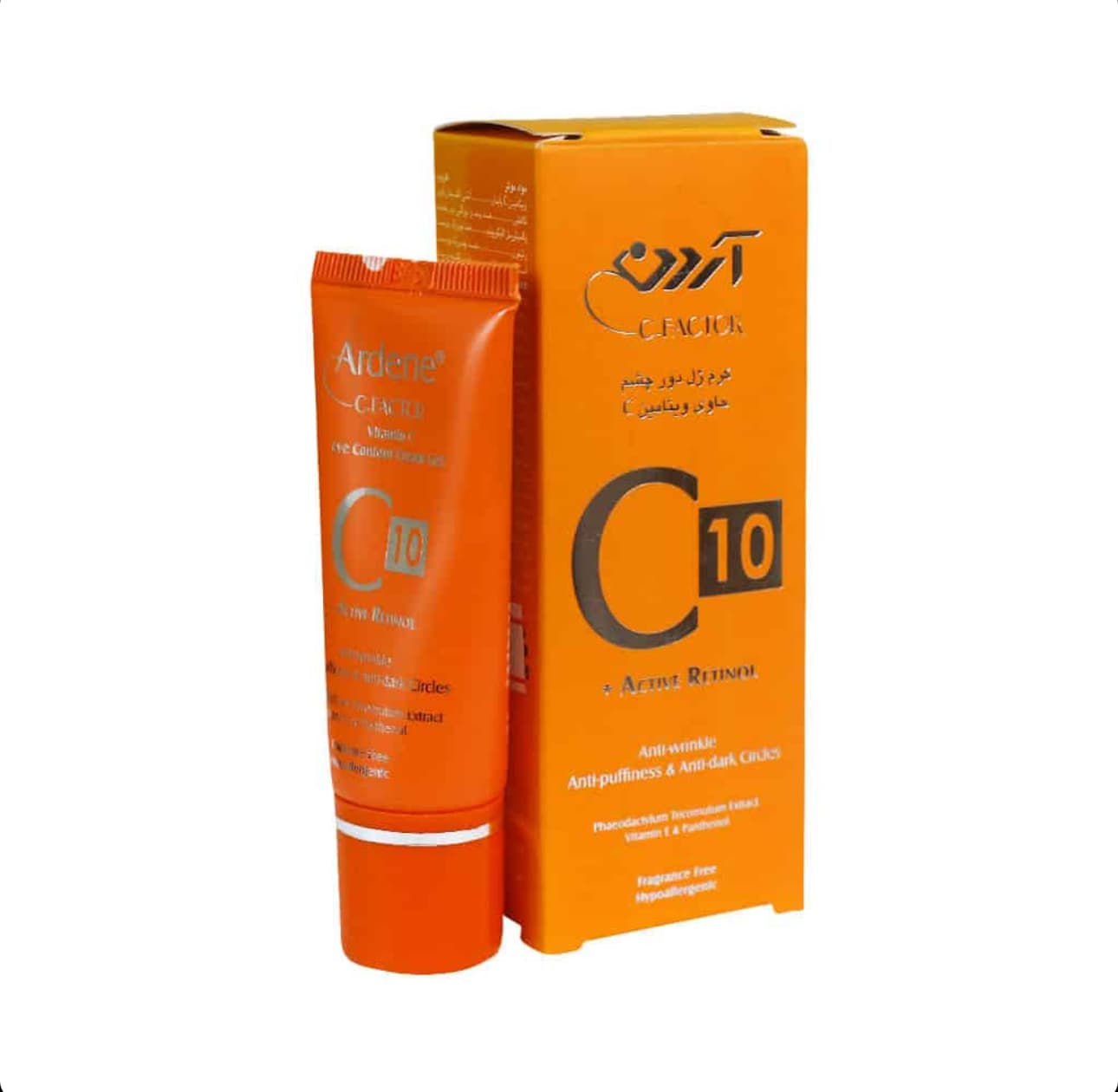 کرم ژل دور چشم حاوی ویتامین C10 آردن 15ml سی فکتور Ardene C Factor