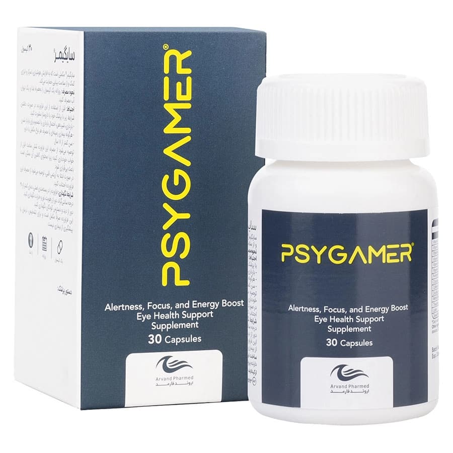 کپسول سای گیمر اروند فارمد 30 عدد (Arvand Pharmed Psy Gamer)