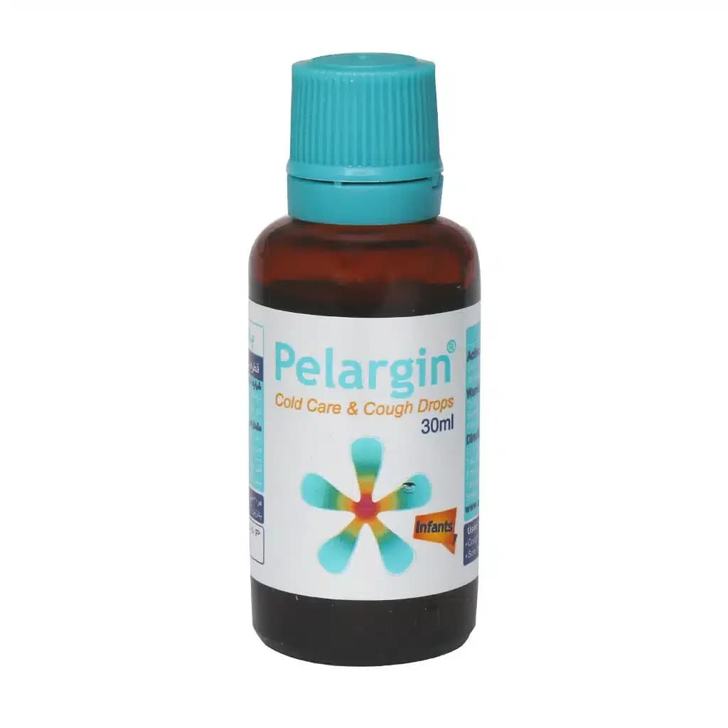 قطره سرماخوردگی و ضد سرفه پلارژین پارس گیتا دارو 30 میلی لیتر (Pars Gita Darou Pelargin) — تصویر ۲