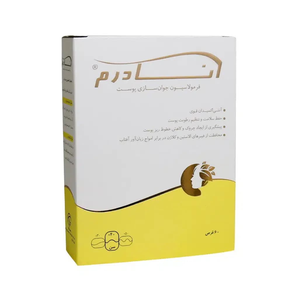 قرص آنادرم سلامت پرمون امین (Salamat Parmon Amin Anaderm)