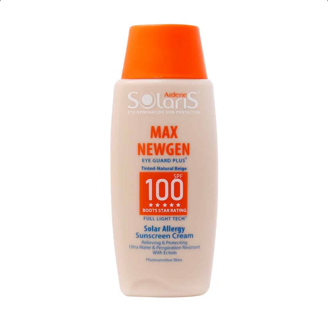 فلوئید ضد آفتاب و ضدچروک SPF 50 100ml سولاریس آردن Ardene Solaris — تصویر ۴