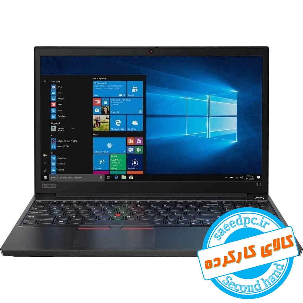 لپ تاپ لنوو مدل Lenovo ThinkPad E15 i5 10th, 16gb, 256ssd (استوک)